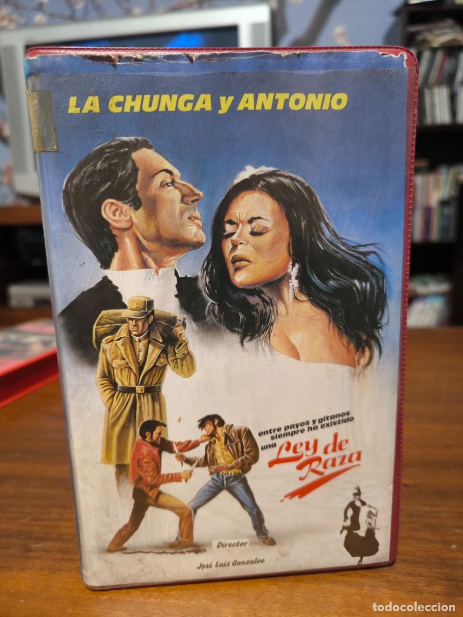 Cine: Ley de Raza VHS La Chunga Y Antonio