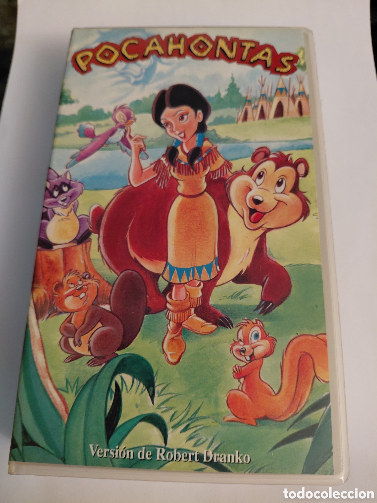 Cine: Cinta video vhs pocahontas