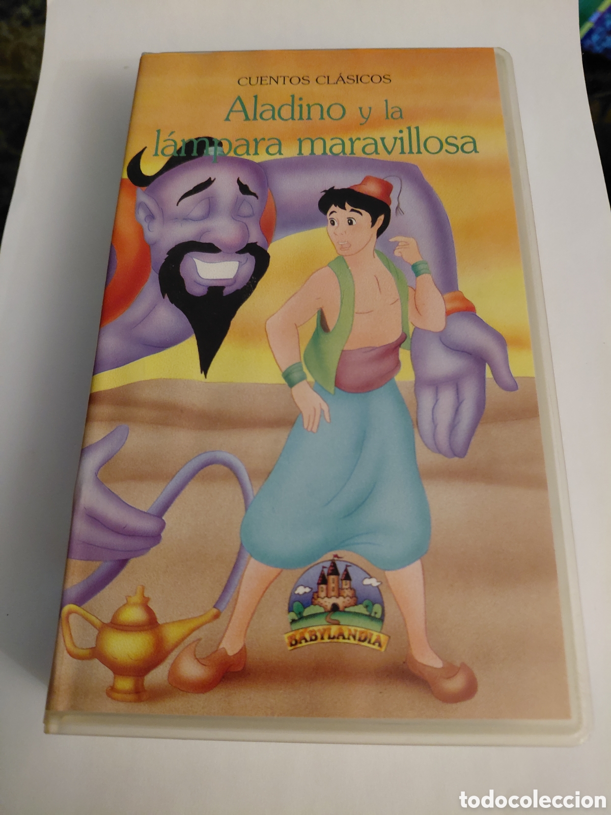 Cine: Cinta vhs aladino y la lampara maravillosa