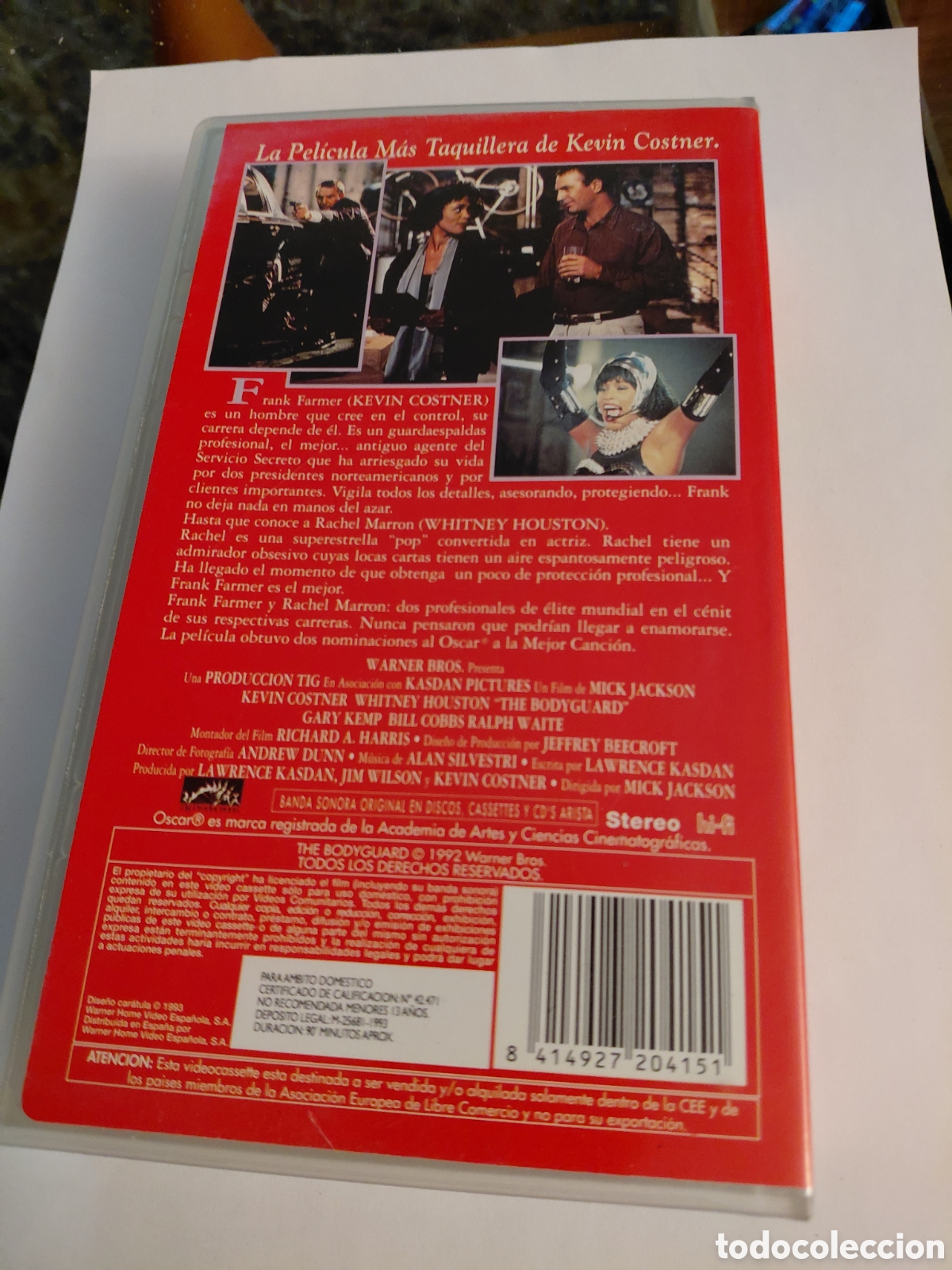Cine: Cinta vhs el guardaespaldas - Foto 3
