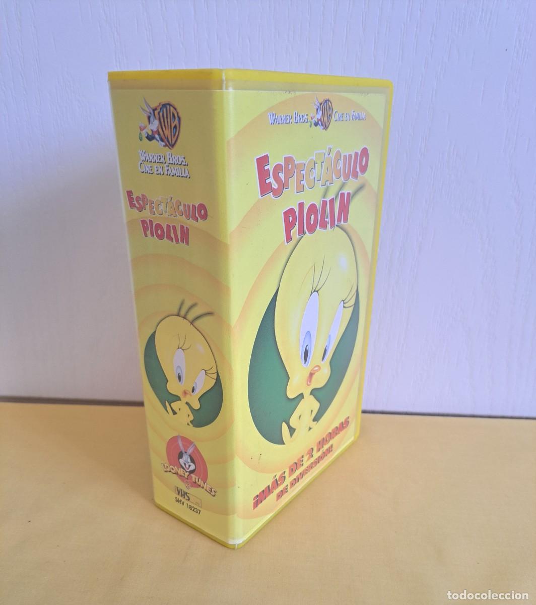 Cine: ESPECTACULO PIOLIN: &iexcl;MAS DE 2 HORAS DE DIVERSION! - ESPECIAL CAJA 2 VHS - WARNER BROS 2001