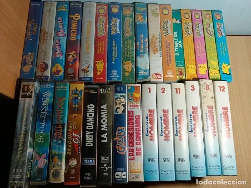 Cine: Lote 34 pel&iacute;culas Vhs