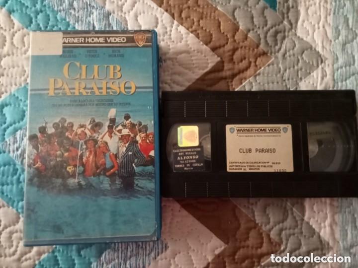 Cine: CLUB PARA&Iacute;SO (1986) VHS COMEDIA PETER O'TOOLE RICK MORANIS JOANN CASSIDY
