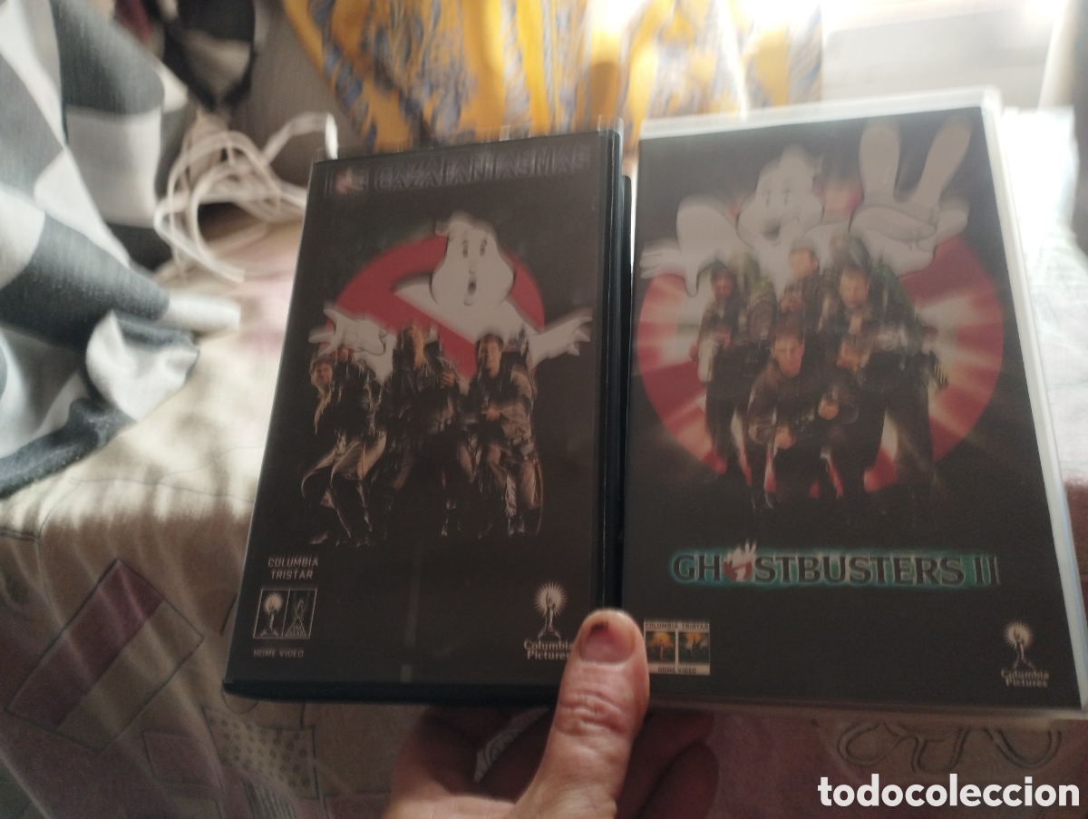 Cine: Cazafantasmas 1 y 2 vhs