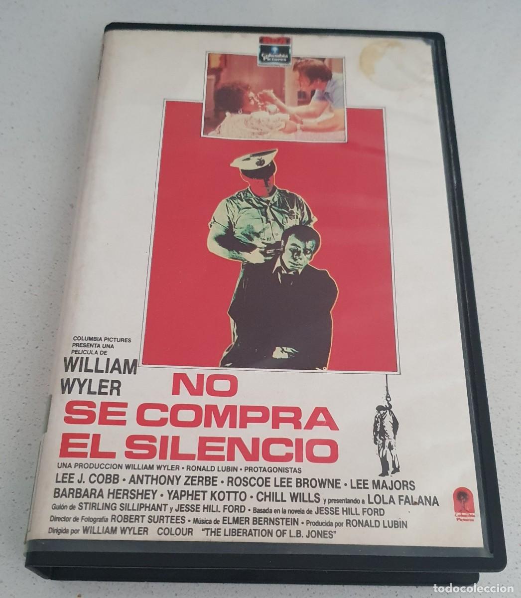 Cine: Pel&iacute;cula Vhs No se Compra el Silencio. William Wyler. RCA Columbia 1989 videoclub alquiler.