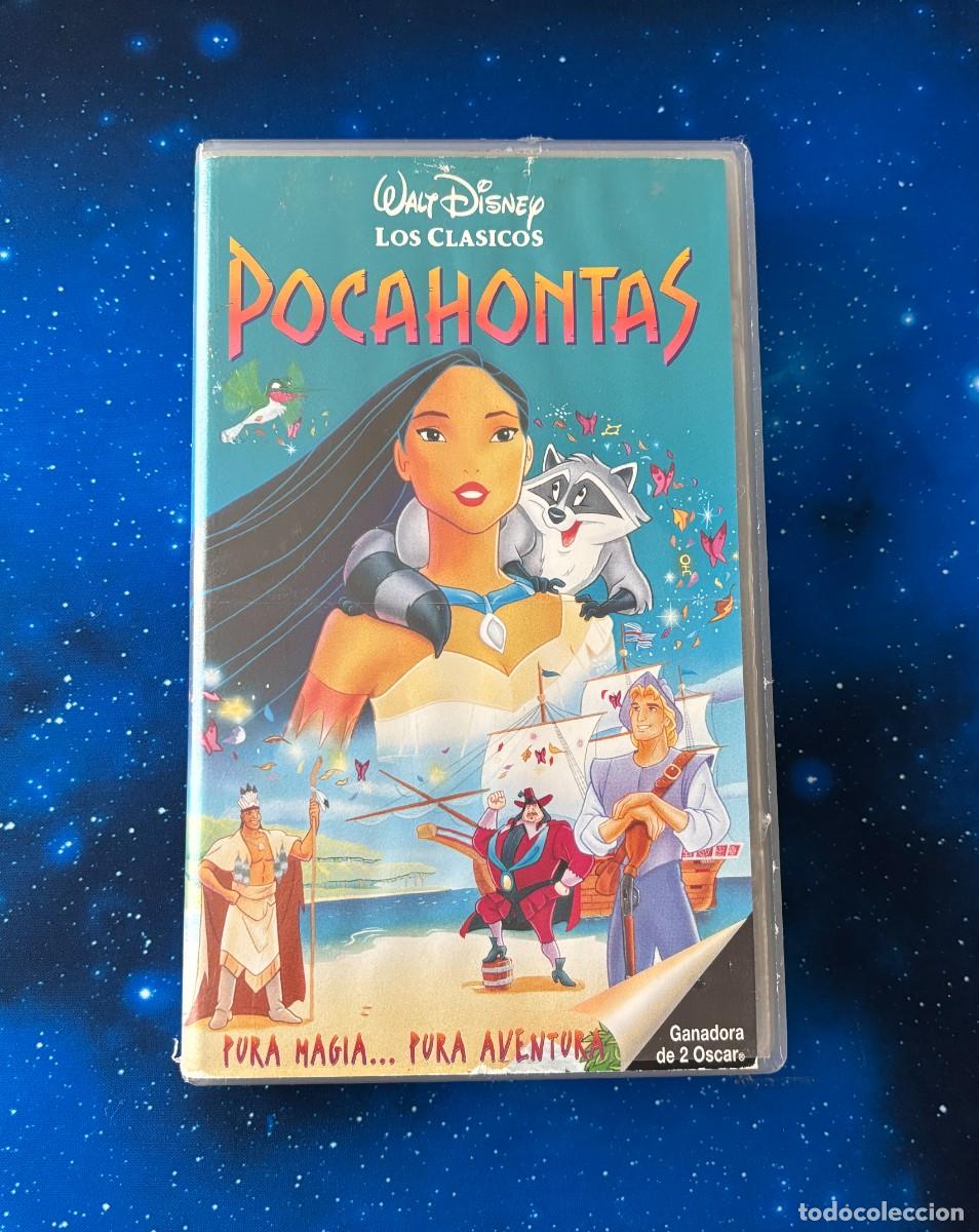 Cine: Pocahontas VHS Disney Cl&aacute;sico Edici&oacute;n Espa&ntilde;ola