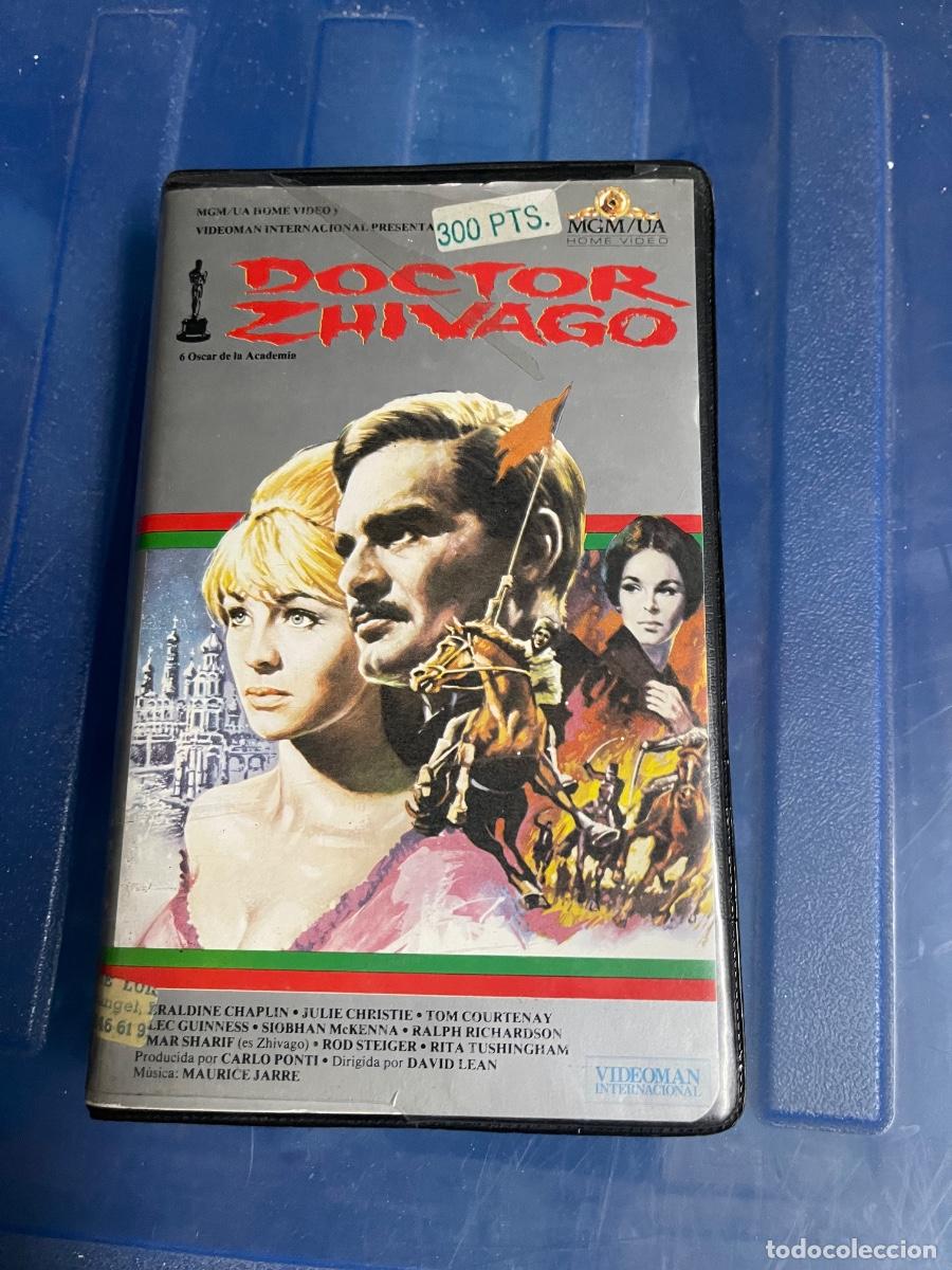 Cine: DOCTOR ZHIVAGO (1965) David Lean VHS Videoclub / Primera Edici&oacute;n Caja cl&aacute;sica