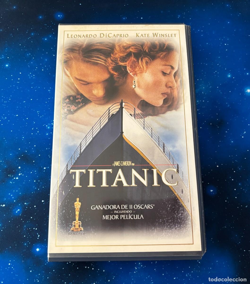 Cine: Titanic VHS Original Espa&ntilde;ola Leonardo DiCaprio Kate Winslet