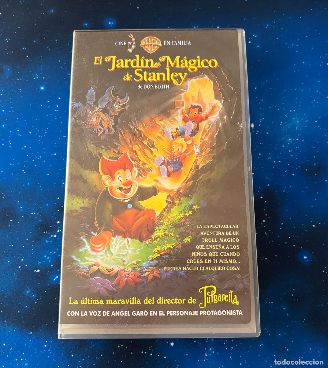 Cine: El Jard&iacute;n M&aacute;gico de Stanley VHS Original Don Bluth Warner