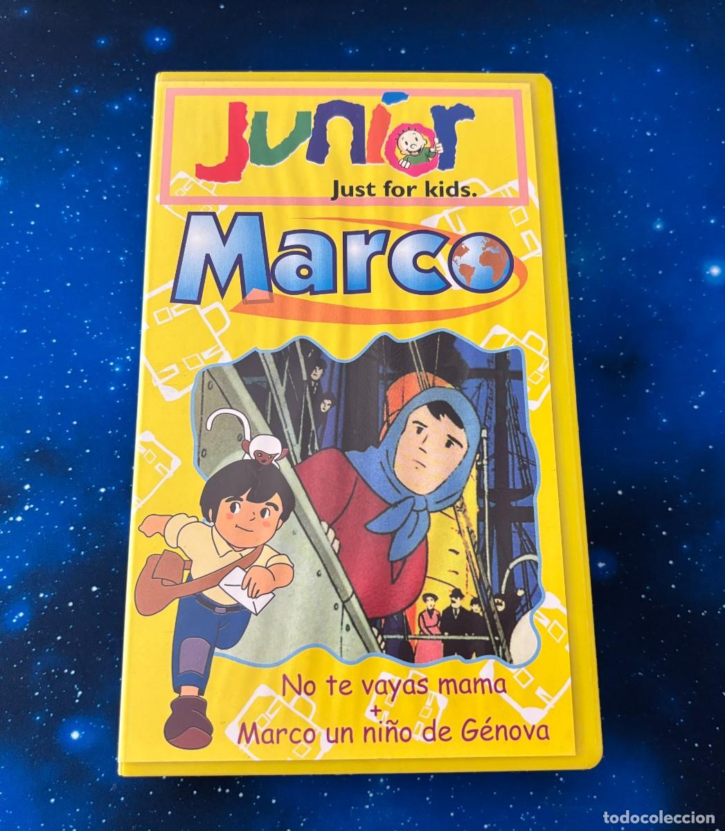 Cine: Marco Volumen 1 VHS Original No te vayas mam&aacute; Ni&ntilde;o de G&eacute;nova