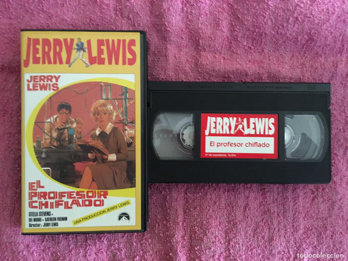Cine: EL PROFESOR CHIFLADO (1963) VHS CIC COMEDIA JERRY LEWIS SONIDO HI-FI