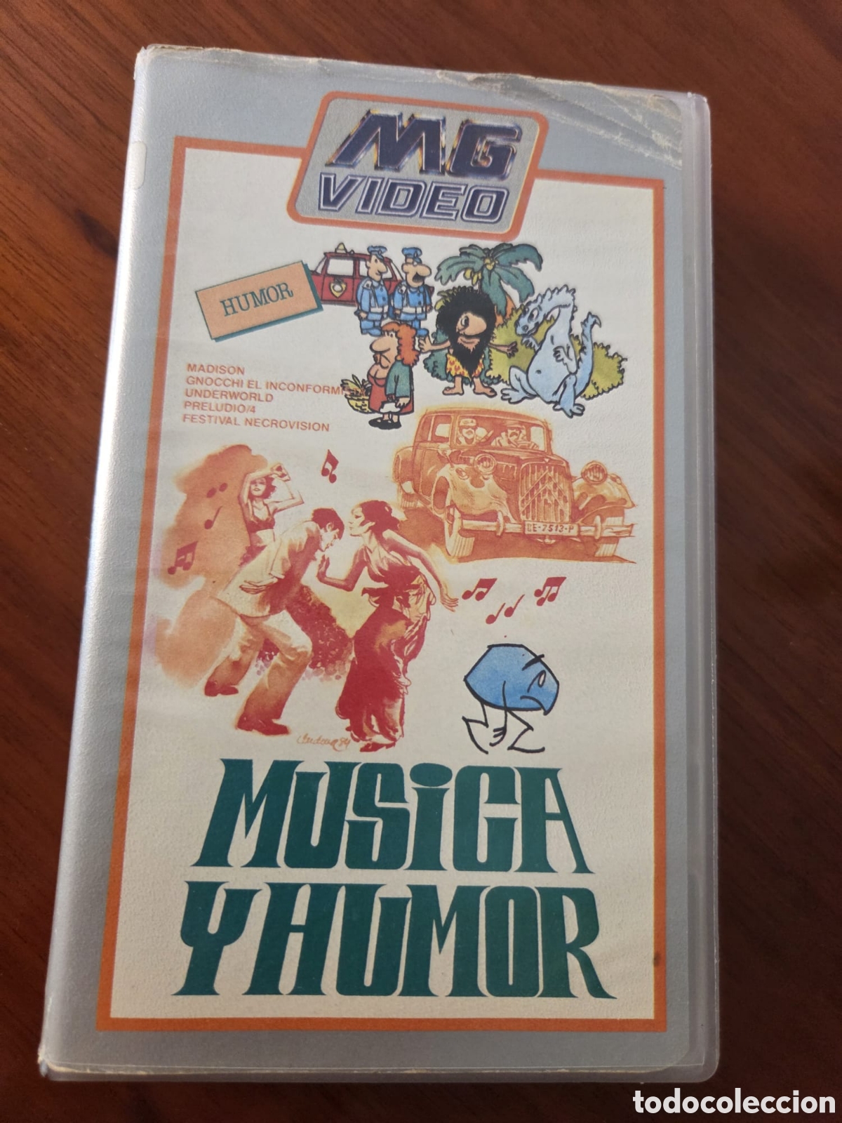 Cine: VHS M&uacute;sica y Humor &ndash; MG Video | Cinta Vintage Retro Videoclub 1a Edici&oacute;n