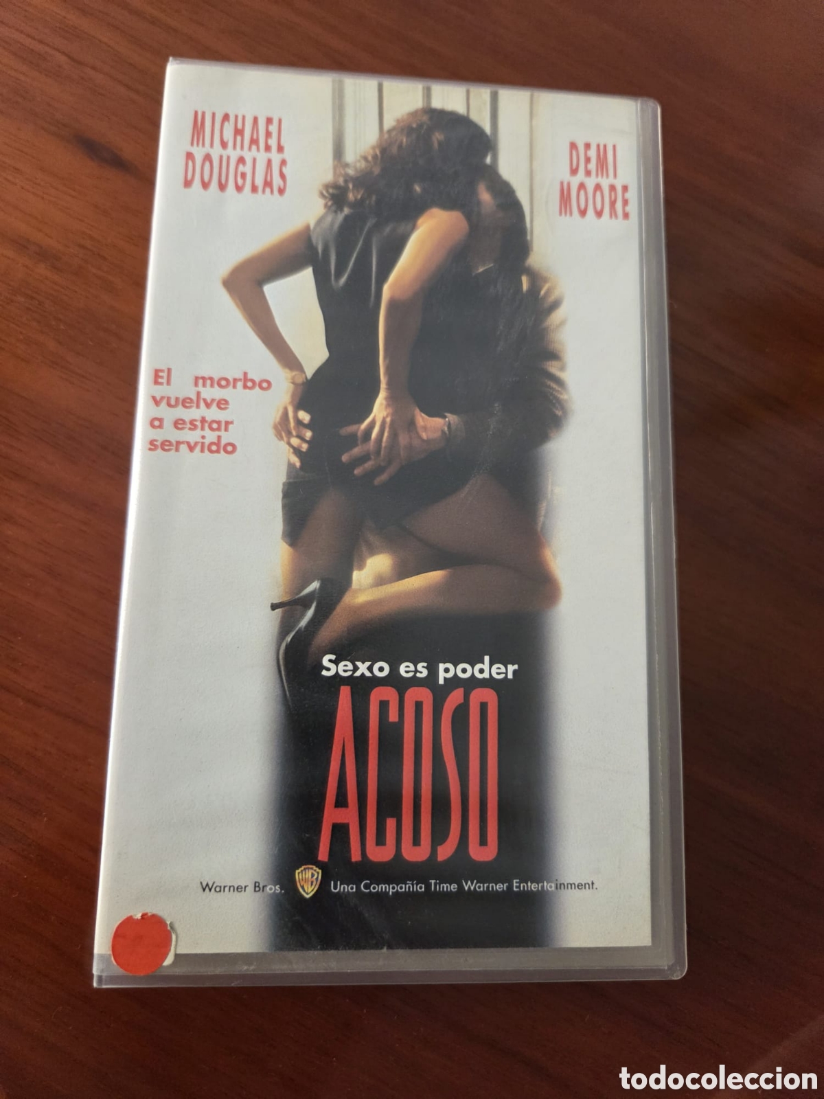 Cine: VHS Original &ndash; Acoso (Disclosure) &ndash; Michael Douglas y Demi Moore &ndash; Thriller de los 90 &ndash; Warner Bros.