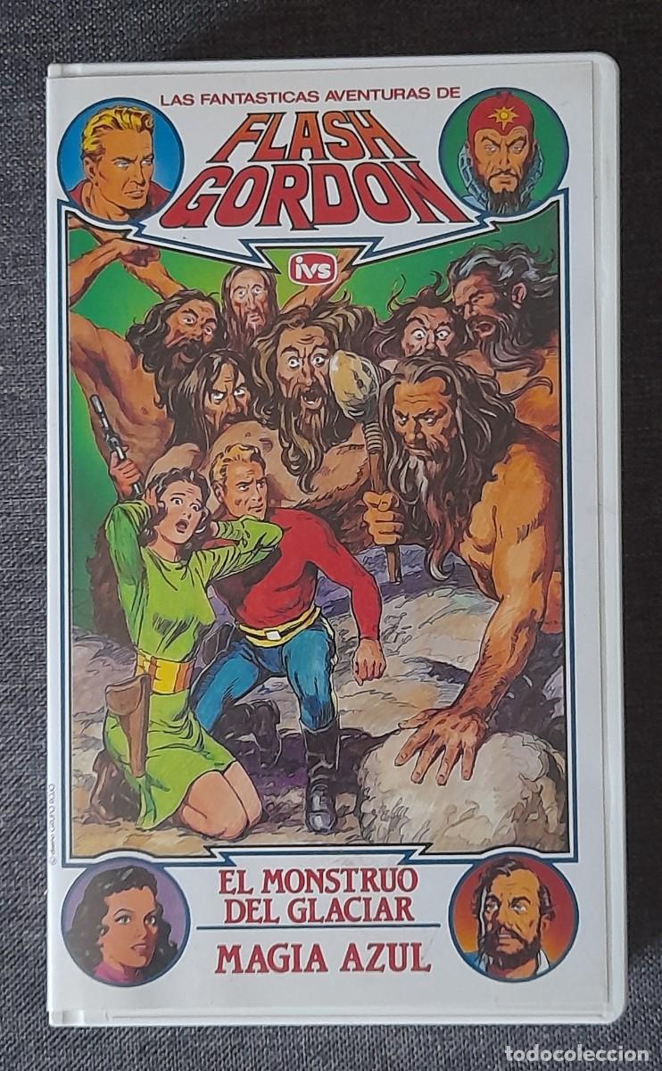 Cine: Cinta de VHS, serie Flash Gordon, edici&oacute;n hist&oacute;rica, edici&oacute;n IVS