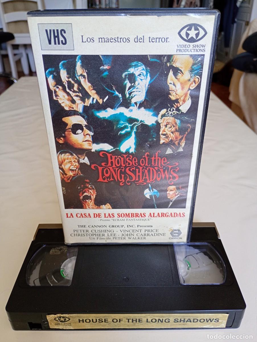 Cine: LA CASA DE LAS SOMBRAS ALARGADAS. VHS ORIGINAL