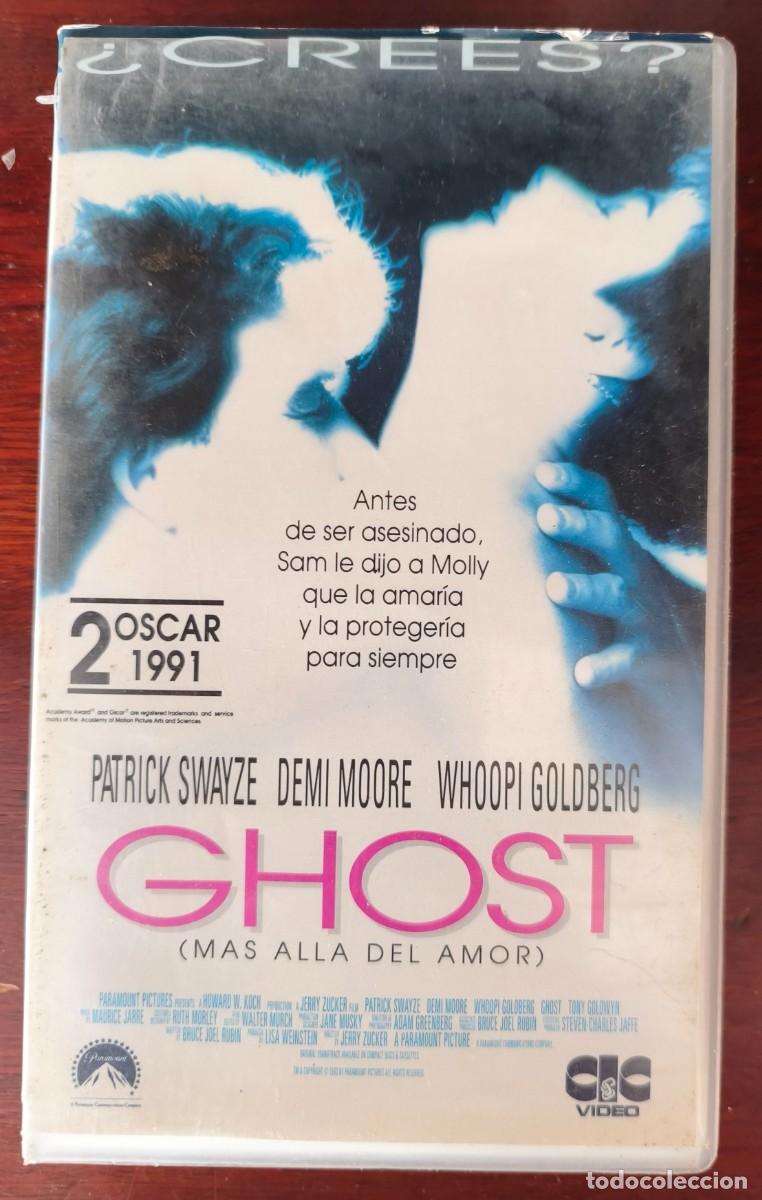 Cine: Pelicula VHS Ghost (M&aacute;s all&aacute; del amor)