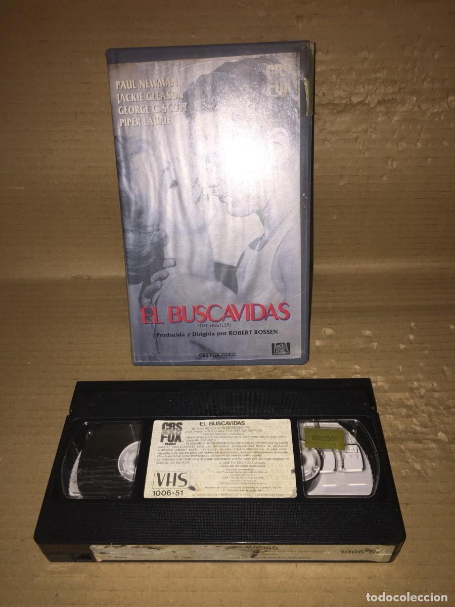 Cine: Vhs El buscavidas - Paul Newman -C. corta