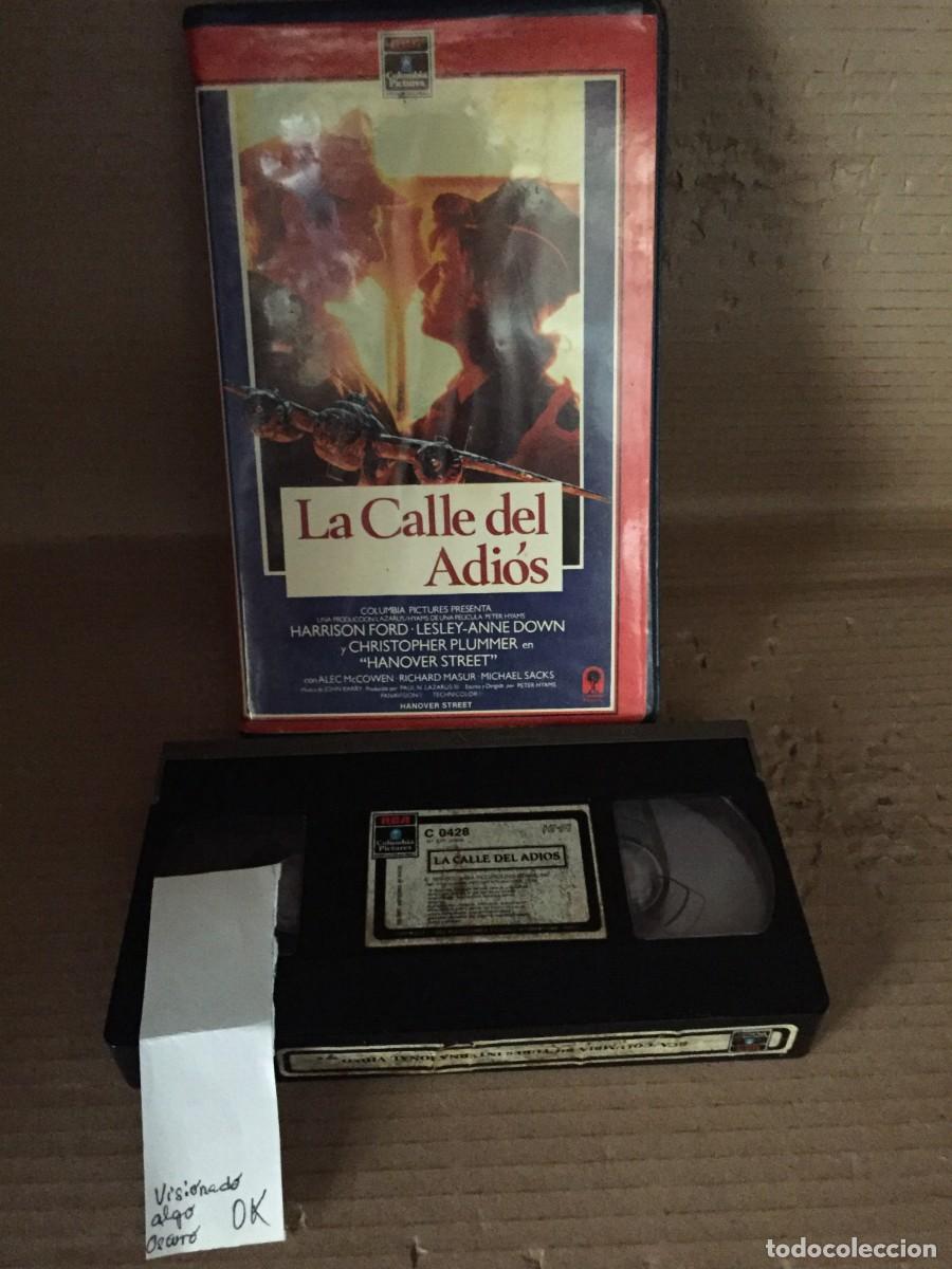 Cine: Vhs La calle del adios - Harrison Ford