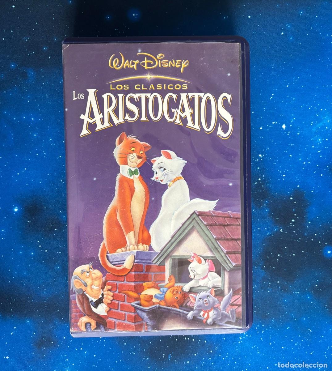 Cine: Los Aristogatos VHS Walt Disney Home Video Caja Azul Original