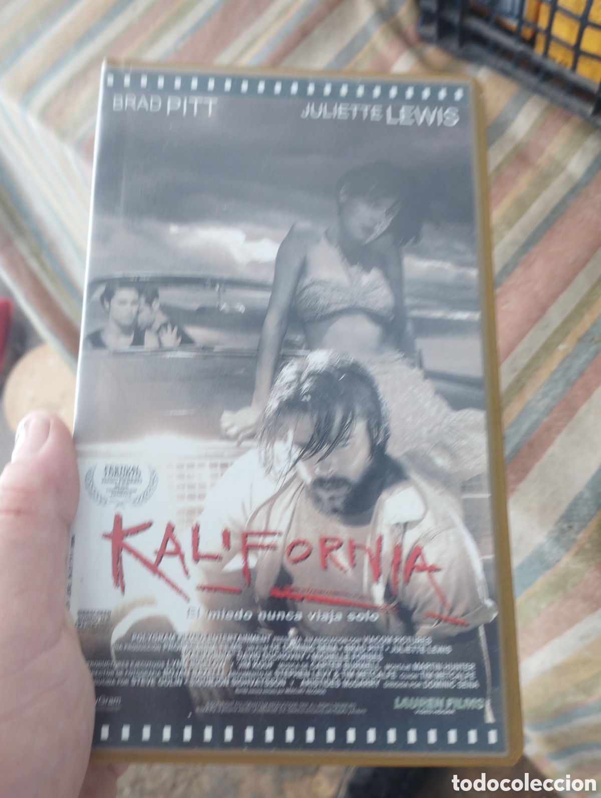 Cine: Pel&iacute;cula california vhs brad Pitt