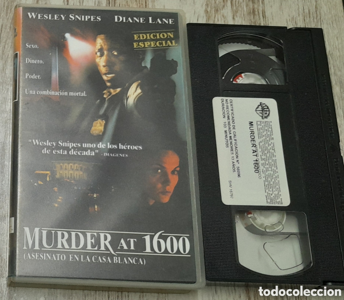 Cine: MURDER AT 1600 (ASESINATO EN LA CASA BLANCA)