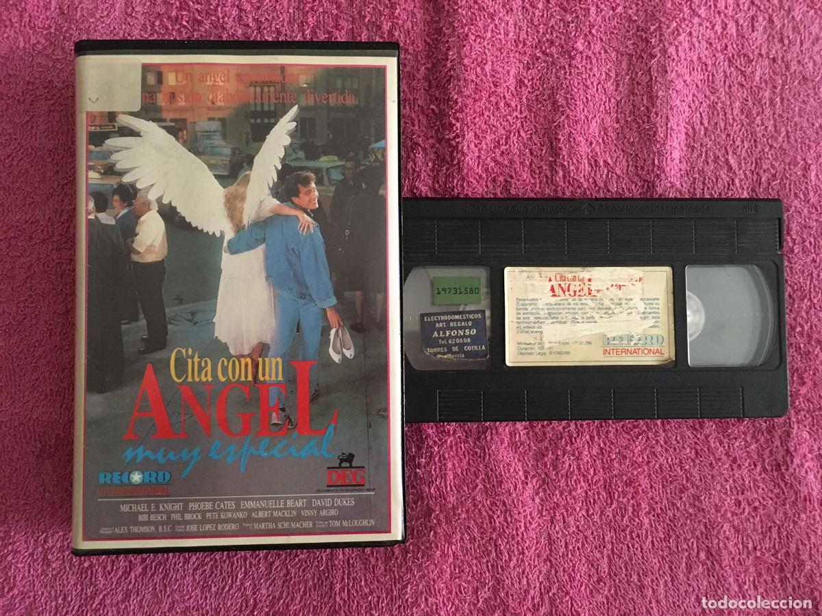 Cine: CITA CON UN &Aacute;NGEL MUY ESPECIAL (1987) VHS ROMANCE COMEDIA PHOEBE CATES