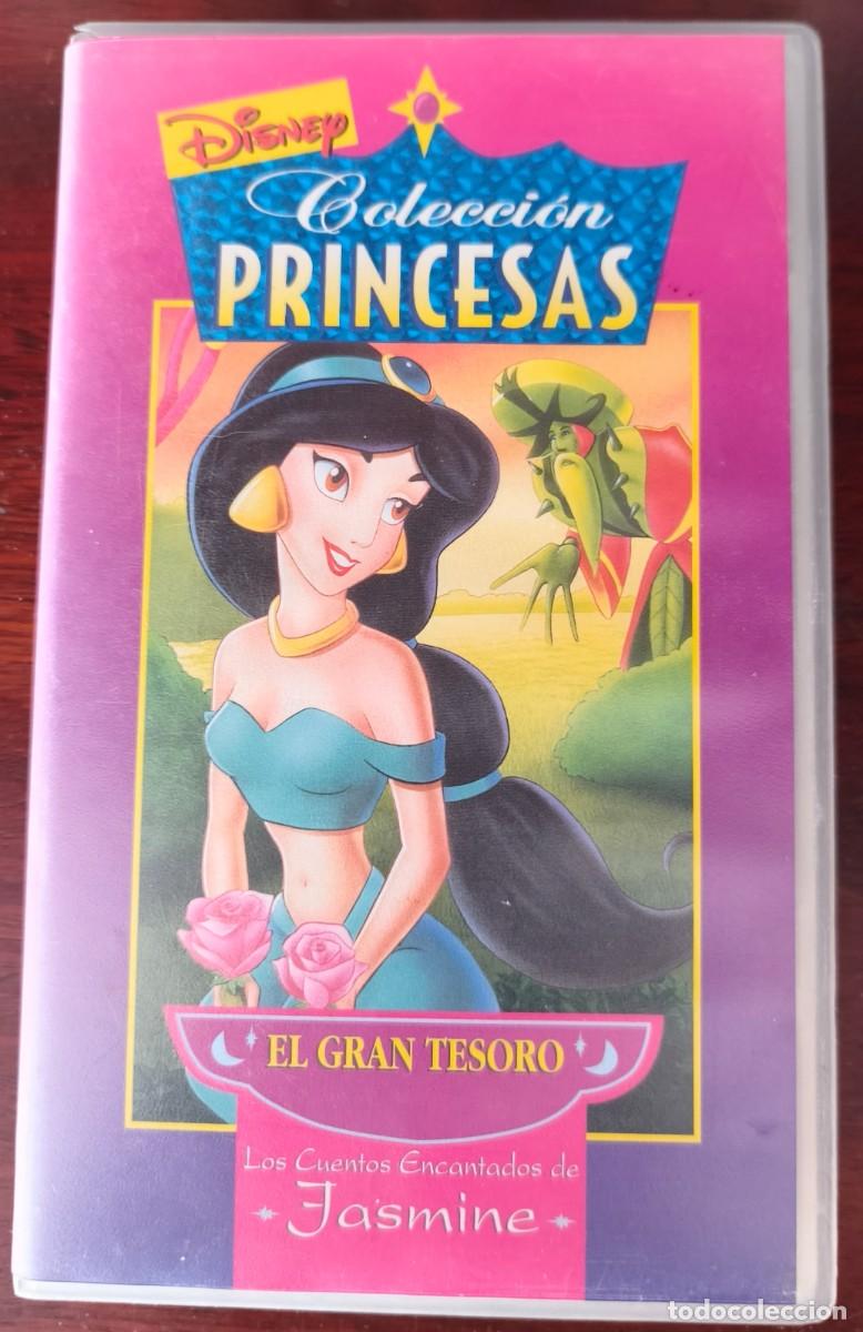Cine: Pelicula VHS Colecci&oacute;n Princesas Jasmine el Gran Tesoro