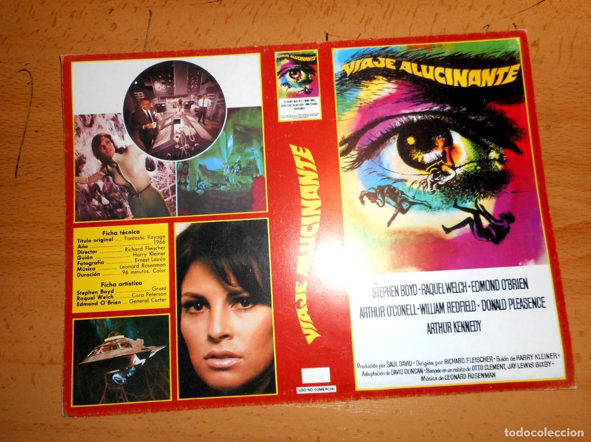 Cine: CARATULA ESPECIAL COLECCIONISMO VHS VIAJE ALUCINANTE