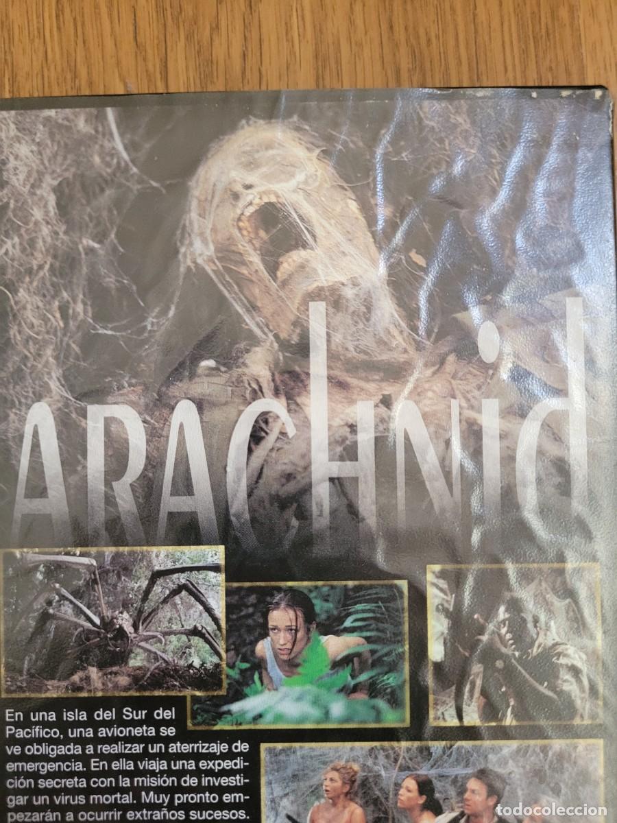 Cine: 5 VHS TERROR. Ara&ntilde;a mutante, Arachnid, Scanners II, FX2 y House on Haunted Hill.