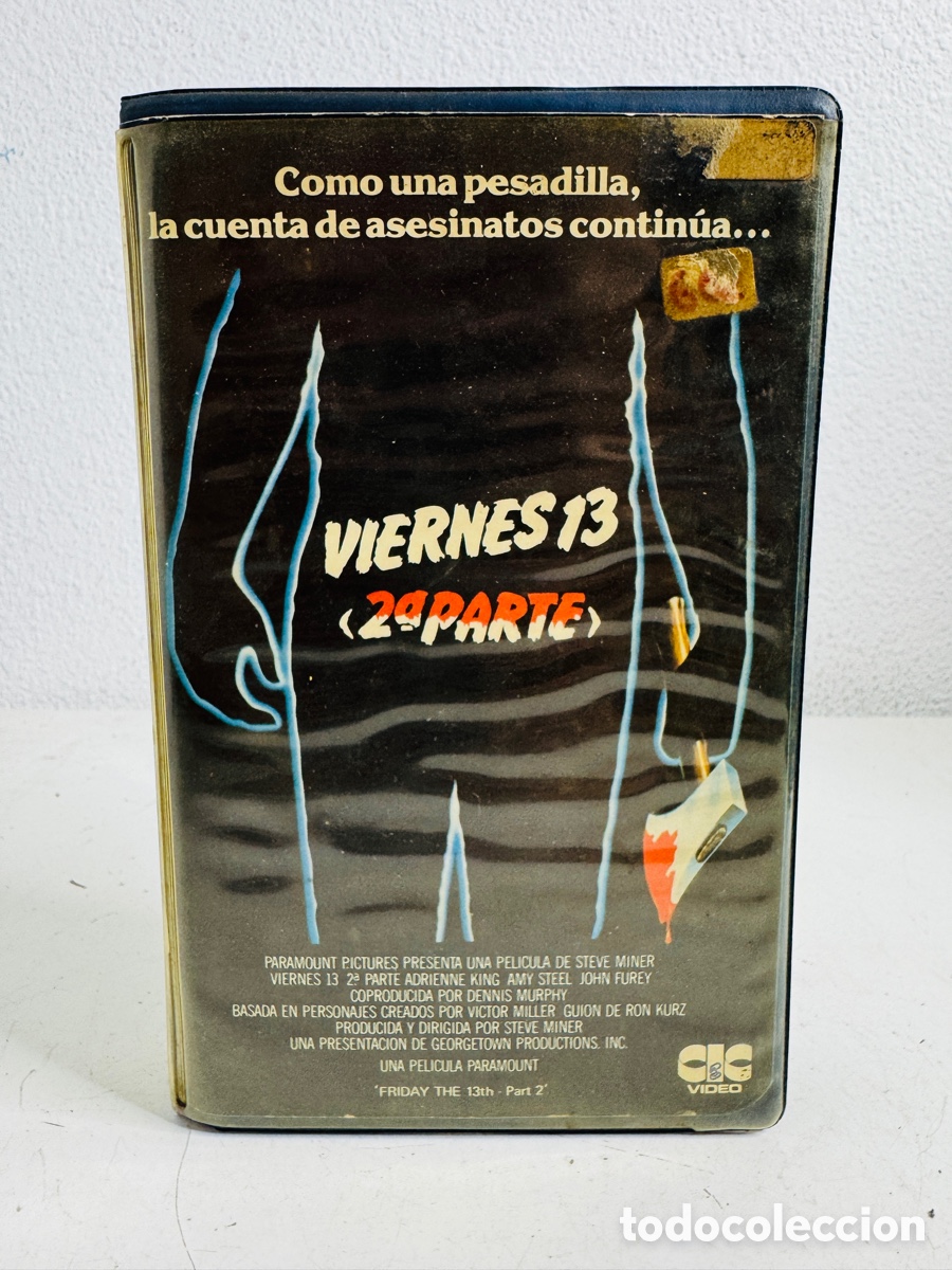 Cine: VHS Viernes 13 2&ordf; Parte 1&ordf; edicion de Videoclub