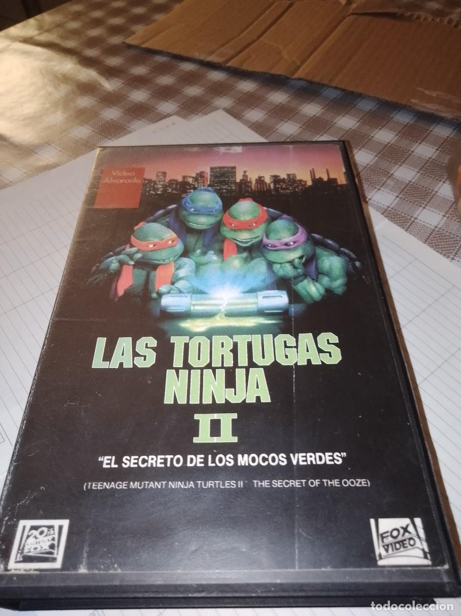 Cine: Las tortugas ninja 2 vhs caja grande unica