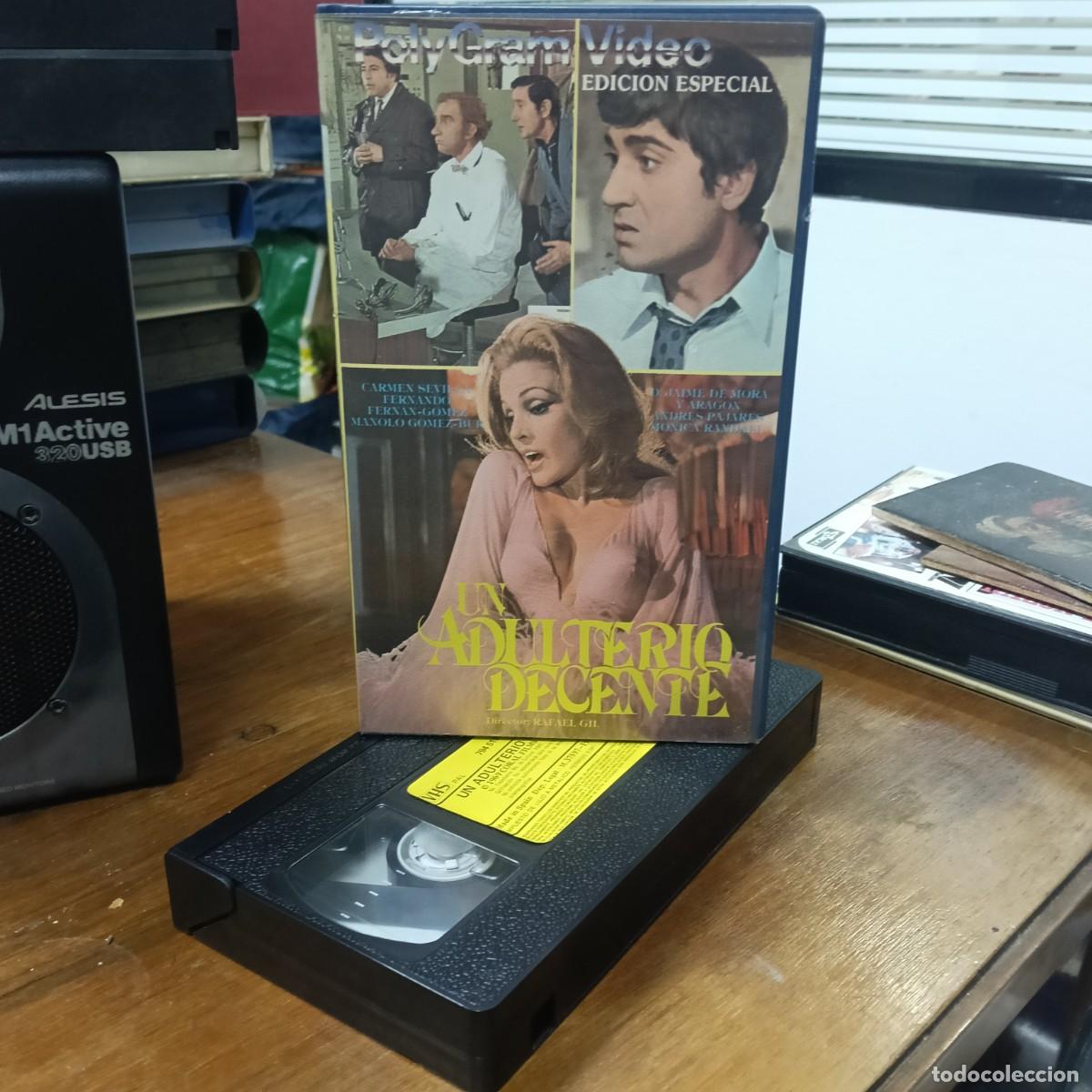 Cine: UN ADULTERIO DECENTE - RAFAEL GIL - CARMEN SEVILLA, ANDRES PAJARES - POLYGRAM EDICION ESPECIAL