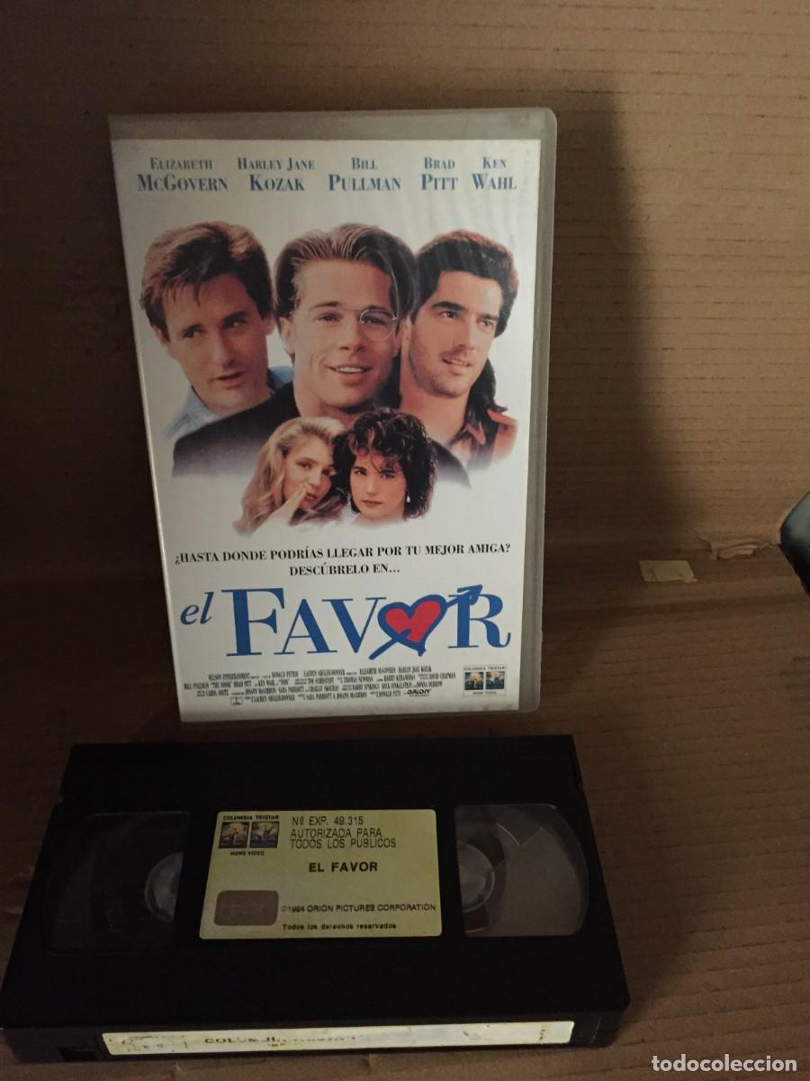 Cine: Vhs El favor -Brad pitt