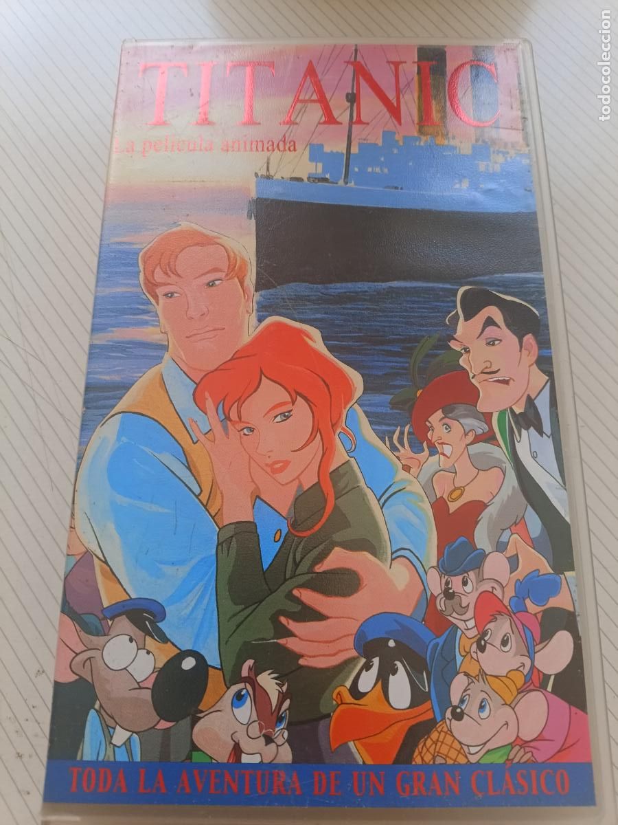 Cine: VHS TITANIC PELICULA ANIMADA - WARNER 2001