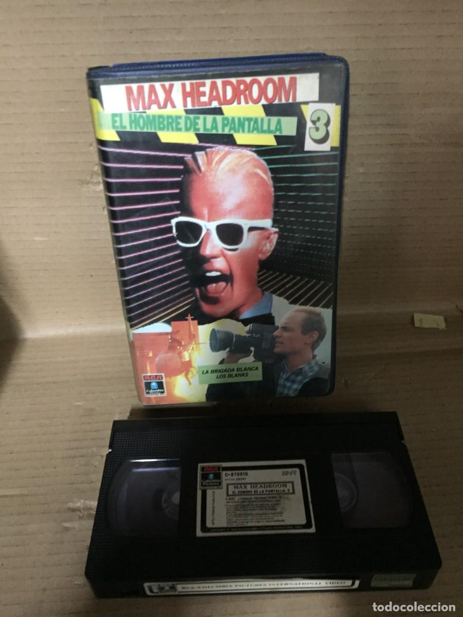 Cine: Vhs Max headroom El hombre de la pantalla 3