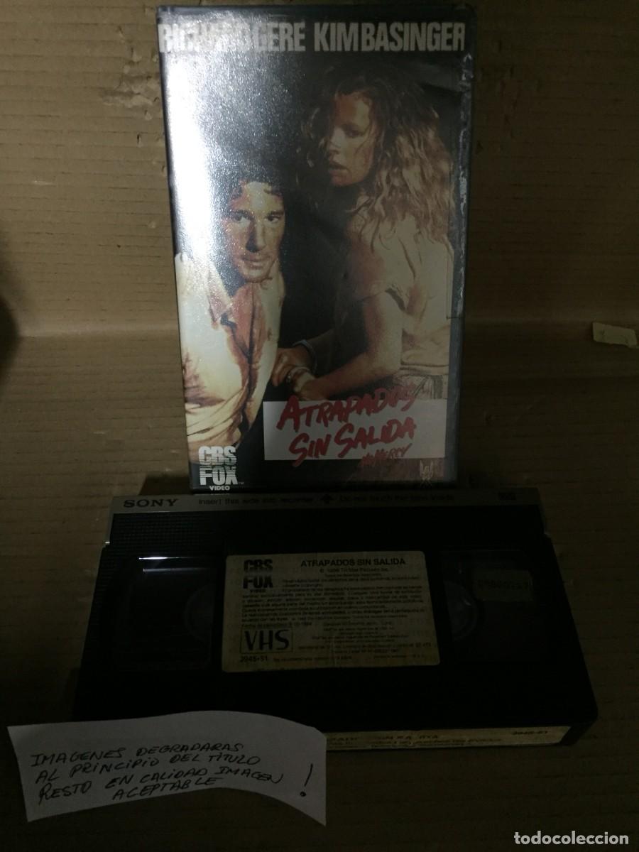 Cine: Vhs Atrapados sin salida - Richard Gere - Kim Basinger