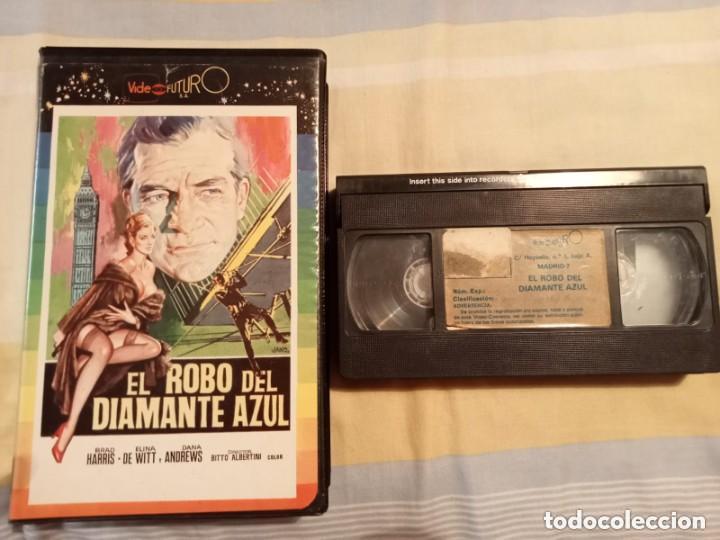 Cine: EL ROBO DEL DIAMANTE AZUL (1967) VHS VIDEO FUTURO BITTO ALBERTINI BRAD HARRIS