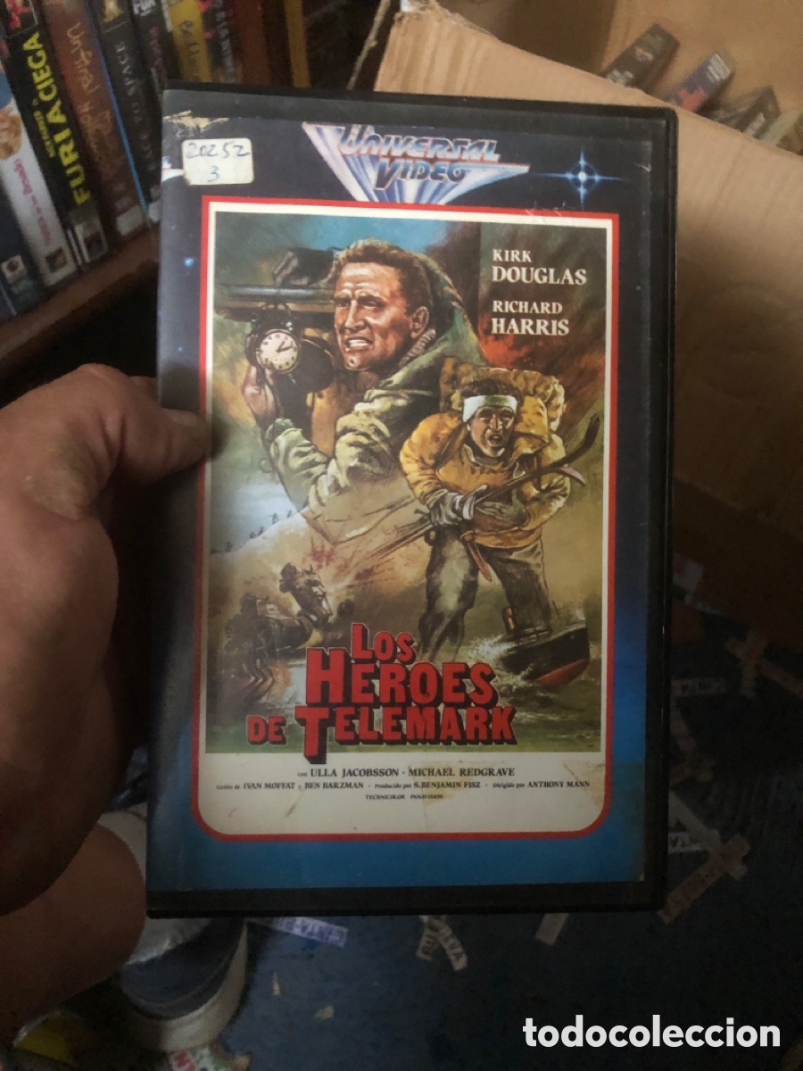 Cine: VHS LOS H&Eacute;ROES DEL TELEMARK