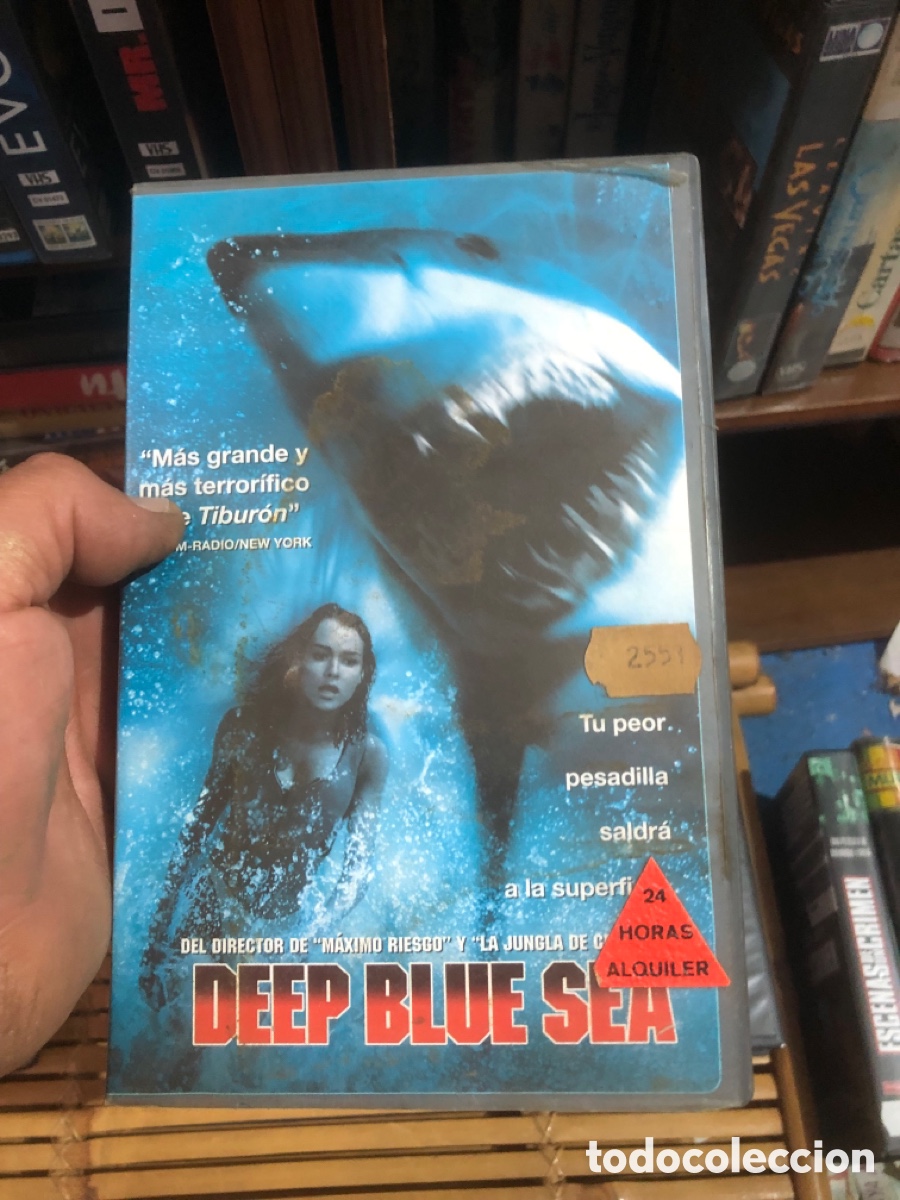 Cine: VHS V&Iacute;DEO CLUB DEEP BLUE SEA