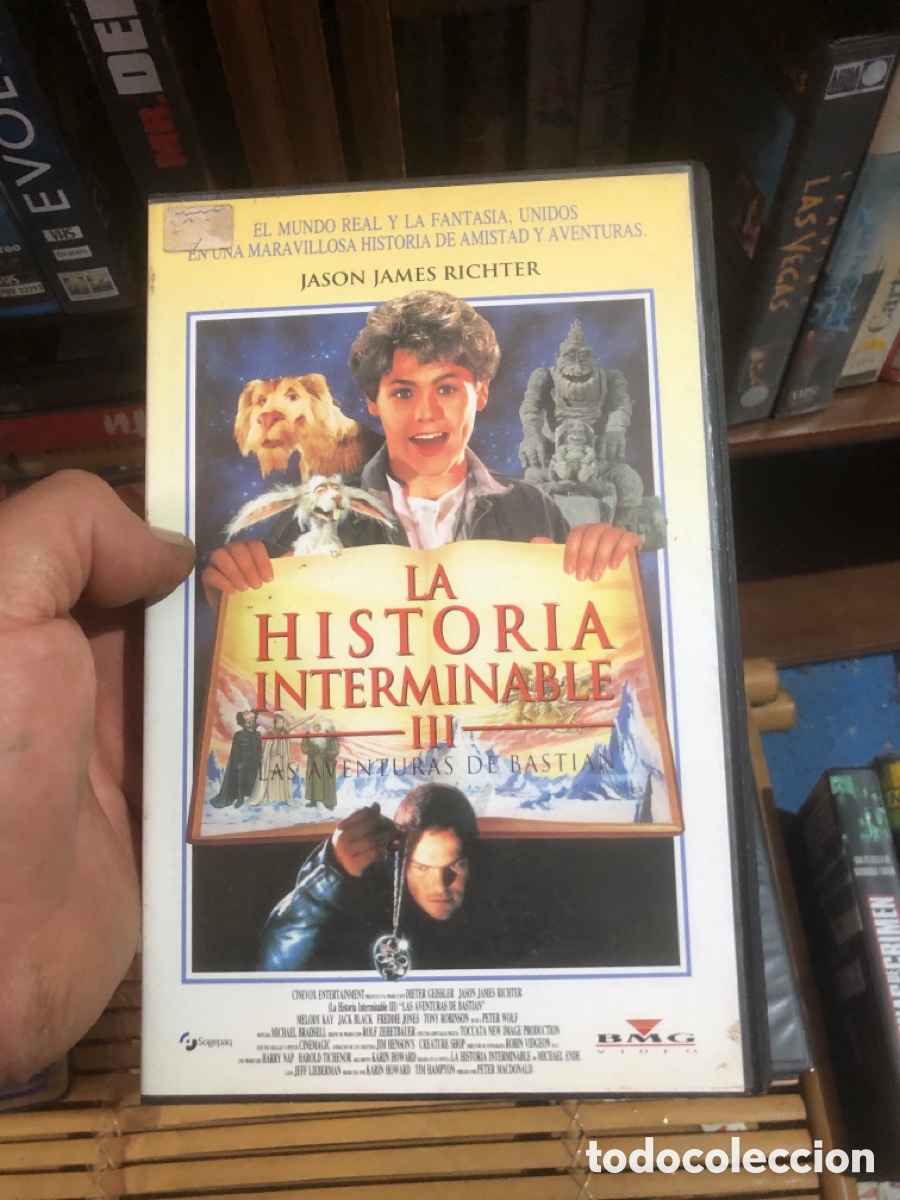 Cine: VHS V&Iacute;DEO CLUB LA HISTORIA INTERMINABLE 3