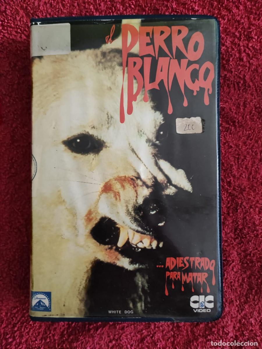 Cine: PERRO BLANCO (1982) VHS 1&ordf; EDICI&Oacute;N CIC TERROR KRISTY McNICHOL