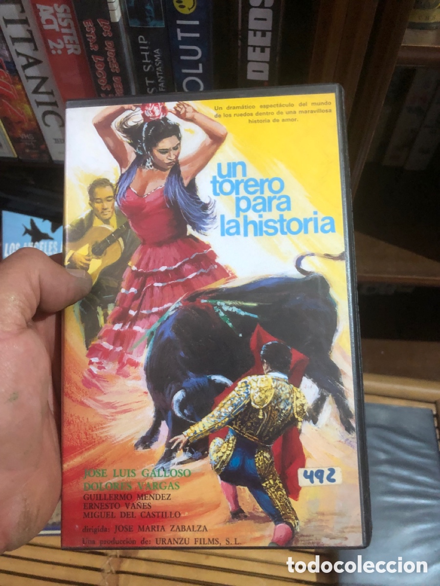 Cine: VHS UN TORERO PARA LA HISTORIA