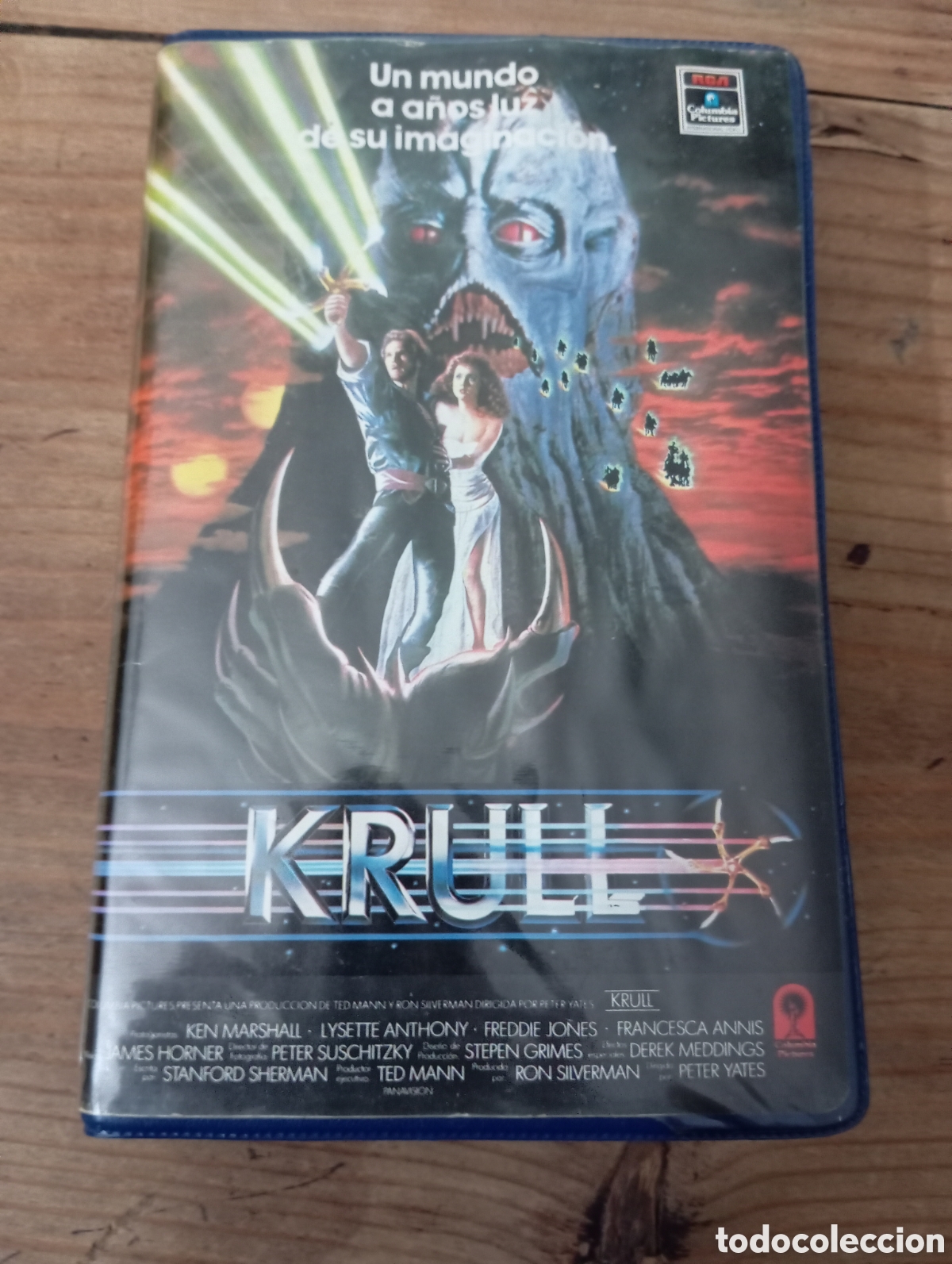 Cine: KRULL , UN MUNDO A A&Ntilde;OS LUZ DE SU IMAGINACI&Oacute;N , 1984 / VHS EDICION VIDEOCLUB.