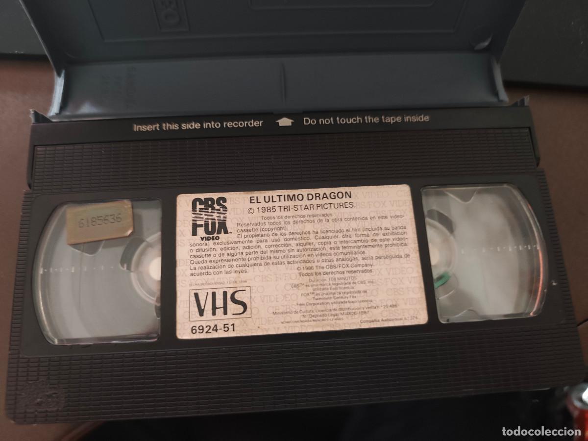 Cine: EL &Uacute;LTIMO DRAG&Oacute;N (VHS) - Foto 3
