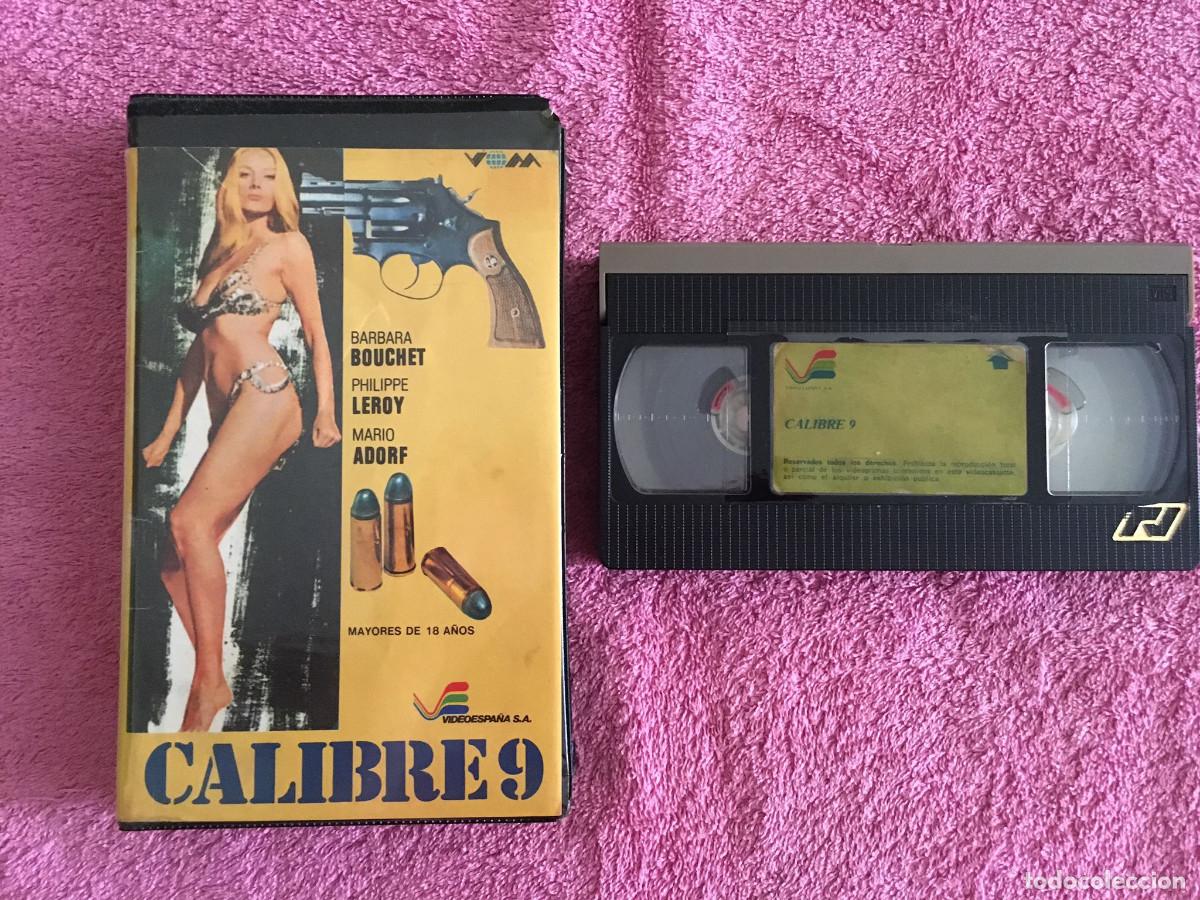 Cine: MIL&Aacute;N CALIBRE 9 (1972) VHS POLIZIESCO BARBARA BOUCHET MARIO ADORF
