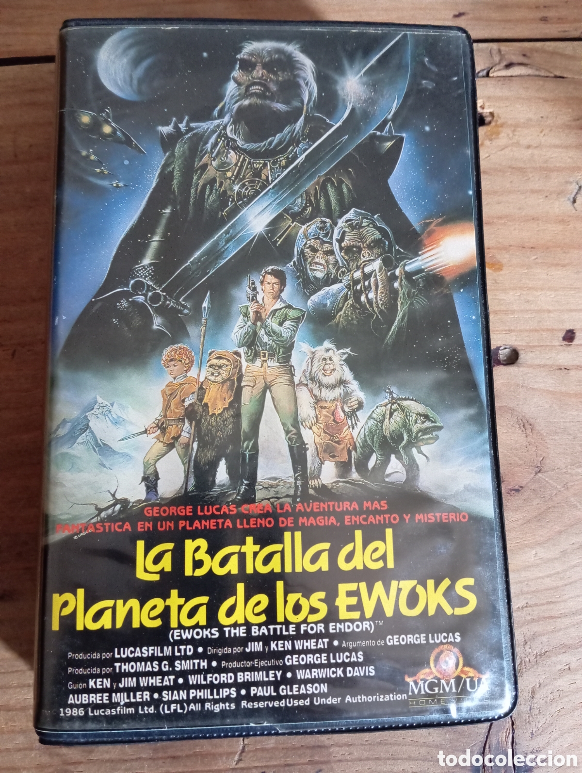 Cine: LA BATALLA DEL PLANETA DE LOS EWOKS , 1988 / EDICION VIDEOCLUB.