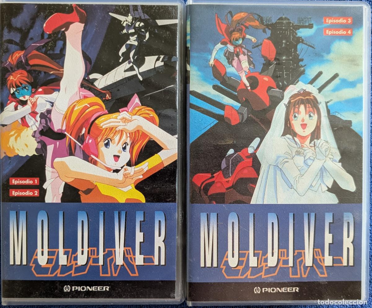 Cine: Moldiver - Episodios 1,2,3 y 4 - PIONEER - Cartoonia (1993)