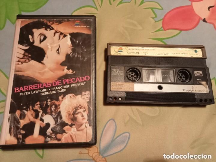 Cine: BARRERAS DE PECADO (1969) V2000 VIDEO ESPA&Ntilde;A ADRIANO BOLZONI PAOLO TURCO