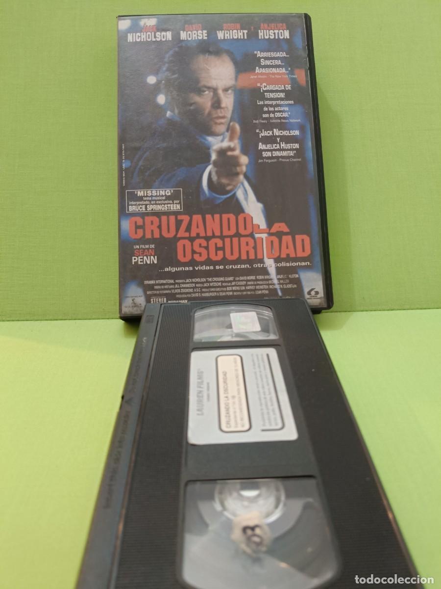 Cine: VHS Cruzando la oscuridad Jack Nicholson - primera edici&oacute;n video club