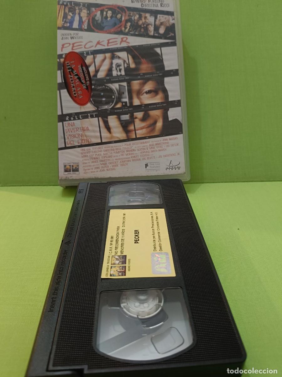Cine: VHS Pecker Edward Furlong - primera edici&oacute;n video club